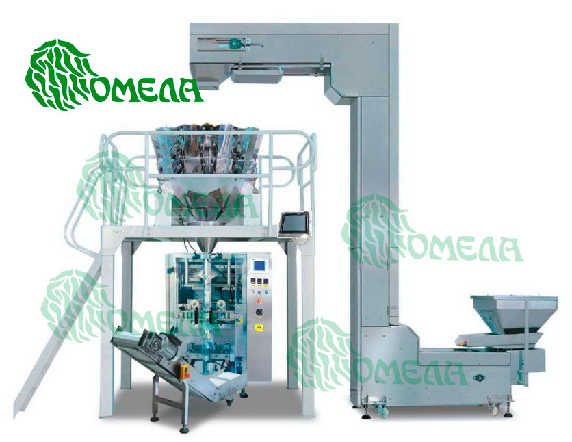 Лінія для фасування кави в зернах