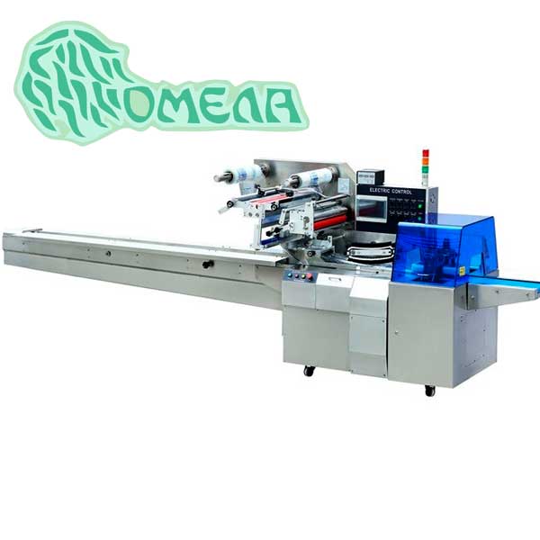 Horizontal packaging equipment for flow pack