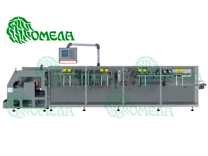 Автомат горизонтальний для пакування в дой-пак з виготовленням пакету
