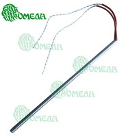 Heating ten (element) for the flowpack